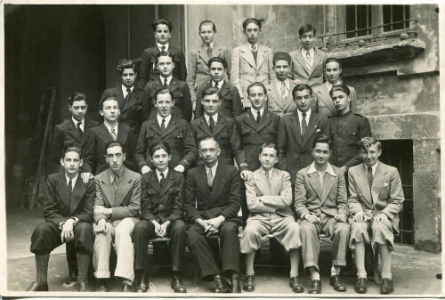 Lycée public Longone à Milan, juin 1936.